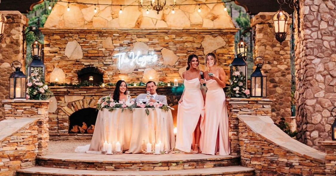 Share image - toasts at the reception